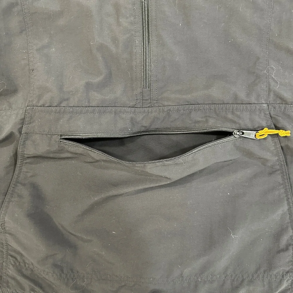 LL Bean Anorak Jacket Insulated Mountain Classic Nylon Mens XXL Black 505355